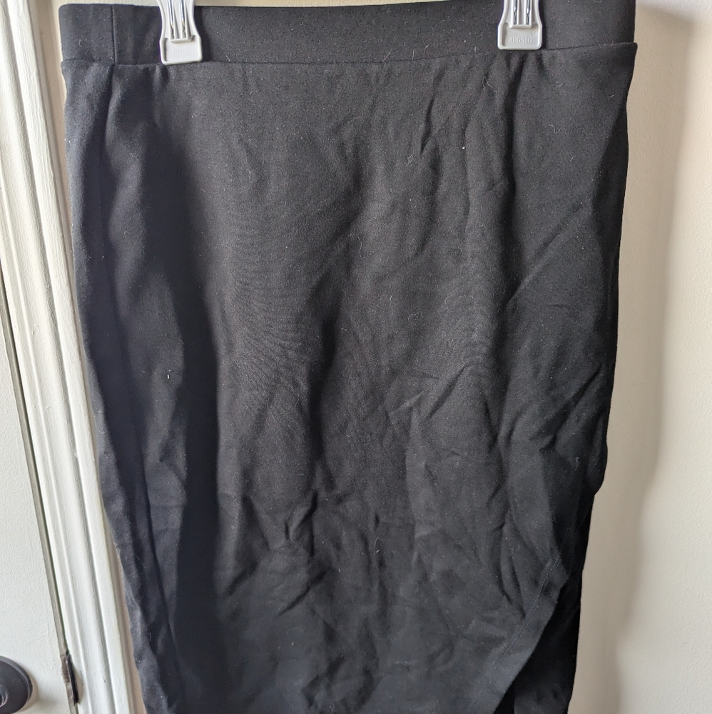 Sears Classic Black Pencil Skirt